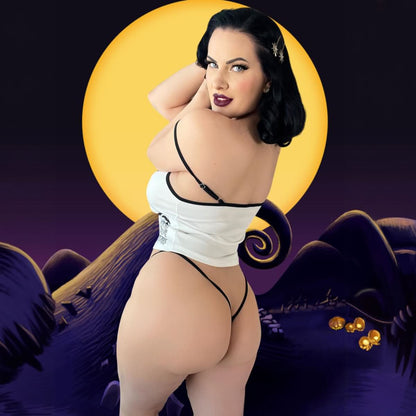  Wonder Skull "Unique Iconic Printing" Sleepwear Set features playful skull designs and elegant lace details for a whimsical yet sophisticated look. Made from high-quality materials, it offers comfort and durability, perfect for lounging and sleeping. This stylish set is a must-have for a unique nighttime wardrobe.