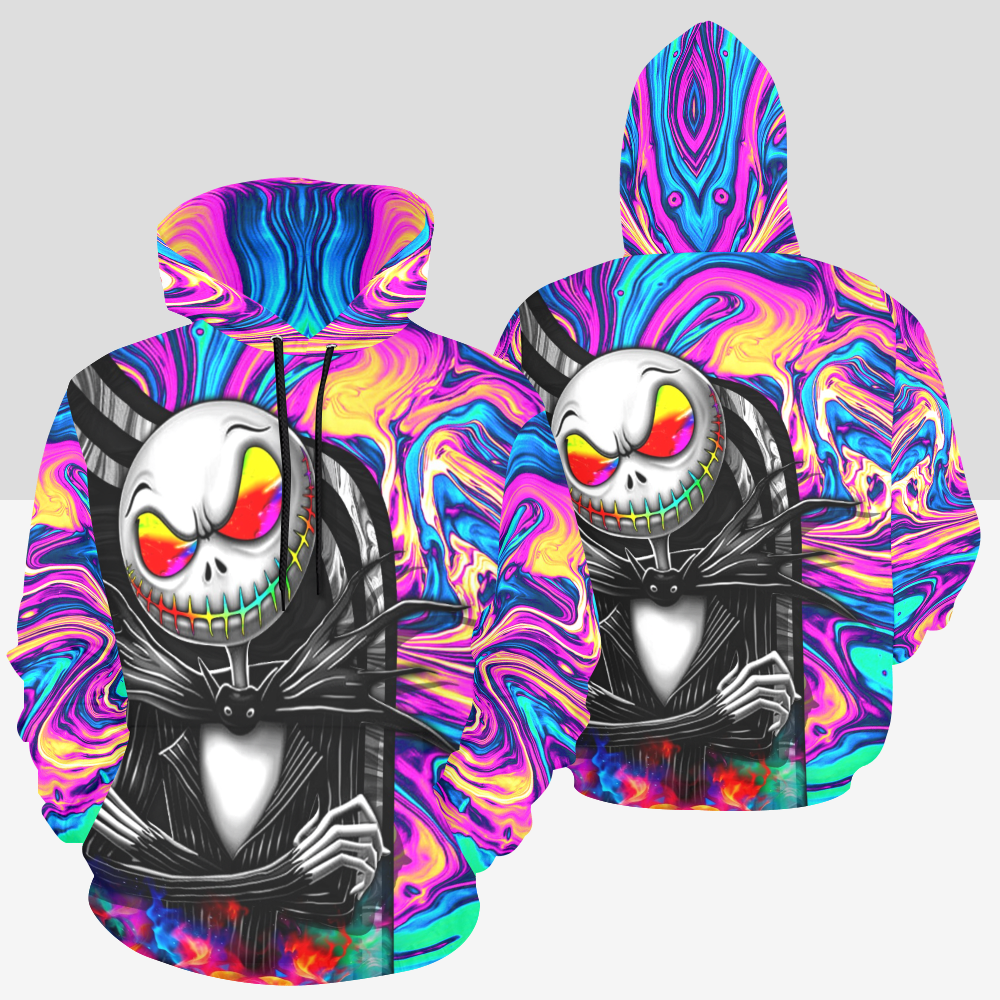 Wonder Skull Women's Sleepwear Set combines bold psychedelic pop art with comfort and durability. Made from soft, high-quality fabric, this vibrant hoodie is perfect for casual wear or adding unique flair to your wardrobe.