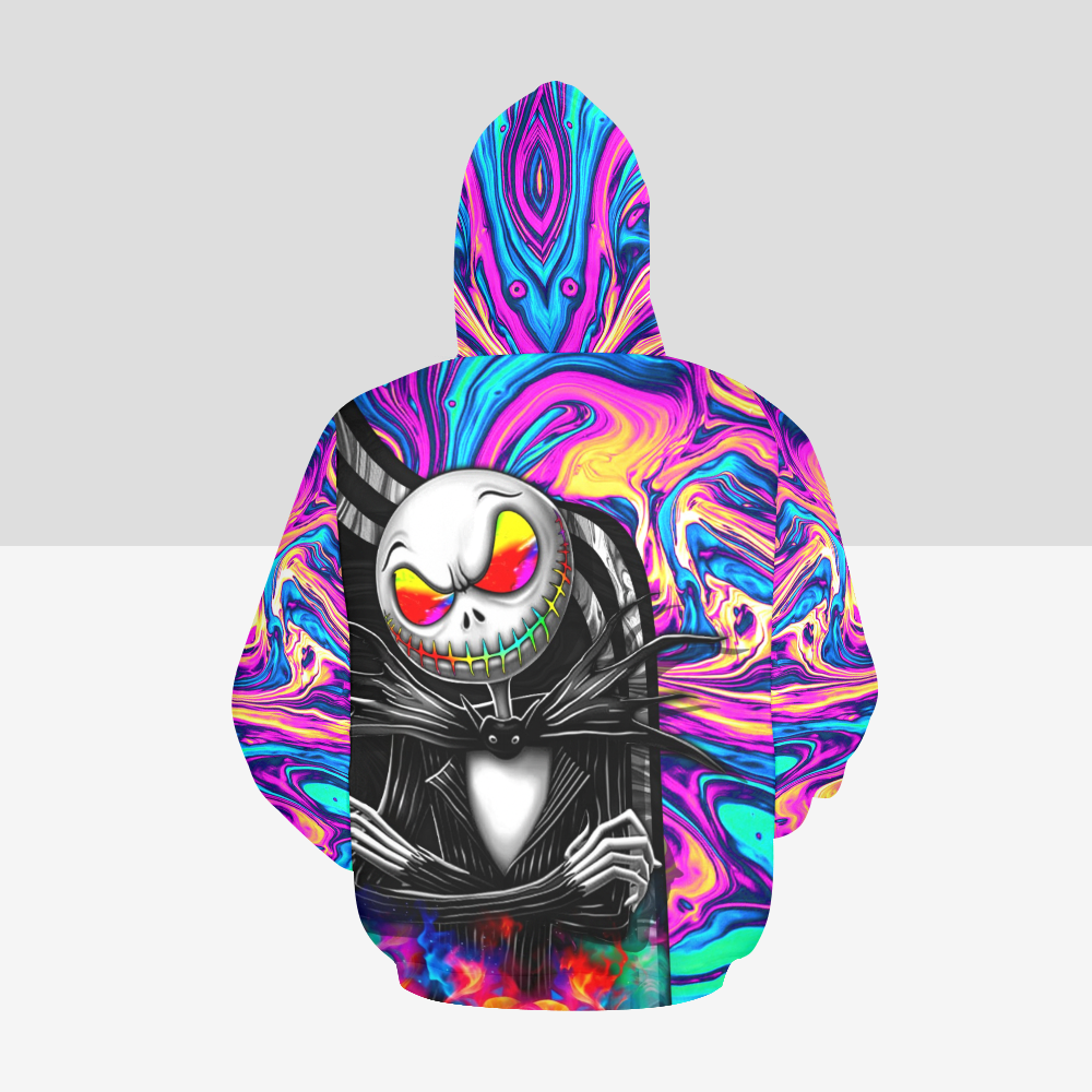 Wonder Skull Women's Sleepwear Set combines bold psychedelic pop art with comfort and durability. Made from soft, high-quality fabric, this vibrant hoodie is perfect for casual wear or adding unique flair to your wardrobe.