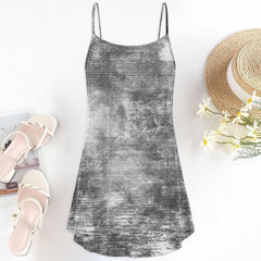 Grunge Skull Short Cami Dress - Wonder Skull