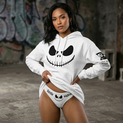 Nightmare Hoodie With Thong Set - Wonder Skull