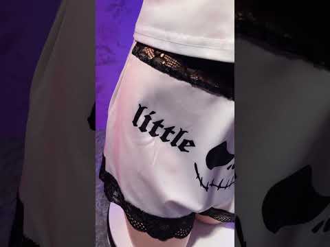  Wonder Skull "Unique Iconic Printing" Sleepwear Set features playful skull designs and elegant lace details for a whimsical yet sophisticated look. Made from high-quality materials, it offers comfort and durability, perfect for lounging and sleeping. This stylish set is a must-have for a unique nighttime wardrobe.