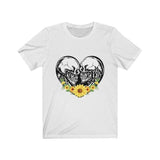 Skeleton Love Heart T-Shirt - Wonder Skull