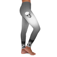 Magic Mystery Skull Women's Spandex Leggings - Wonder Skull