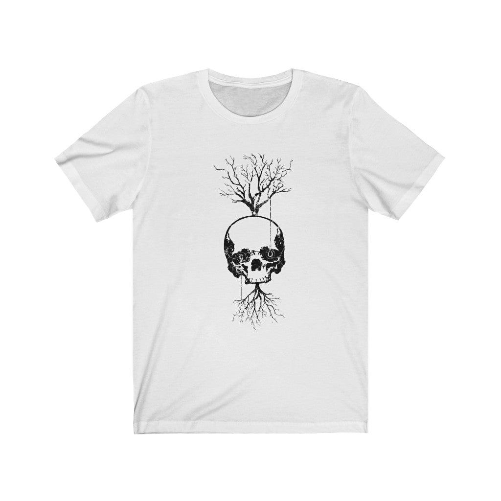 Skull Intertwine Tree Skull T-Shirt - Wonder Skull