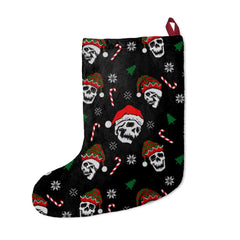 Skull Candy Cane Stockings - Wonder Skull