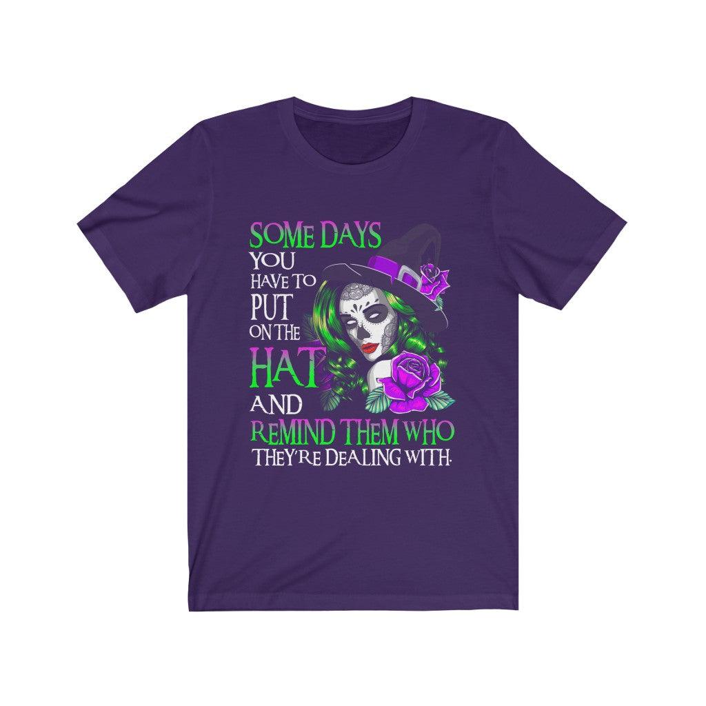 Sugar Skull Witch T-Shirt - Wonder Skull