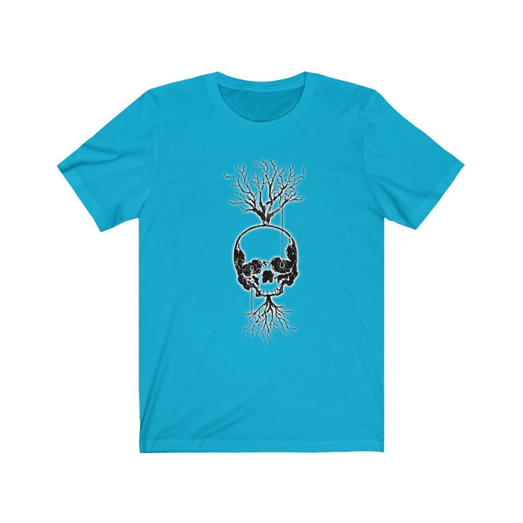Skull Intertwine Tree Skull T-Shirt - Wonder Skull