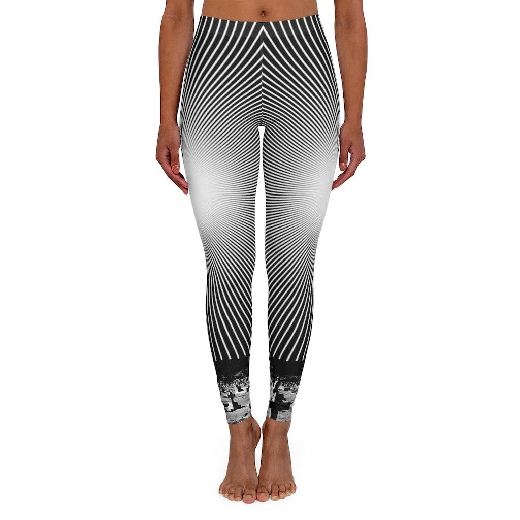 Magic Mystery Skull Women's Spandex Leggings - Wonder Skull