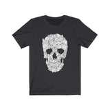 Sketchy Cat Skull T-shirt - Wonder Skull