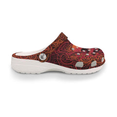 Skull Mandala All-Over Print Women's Classic Clogs - Wonder Skull