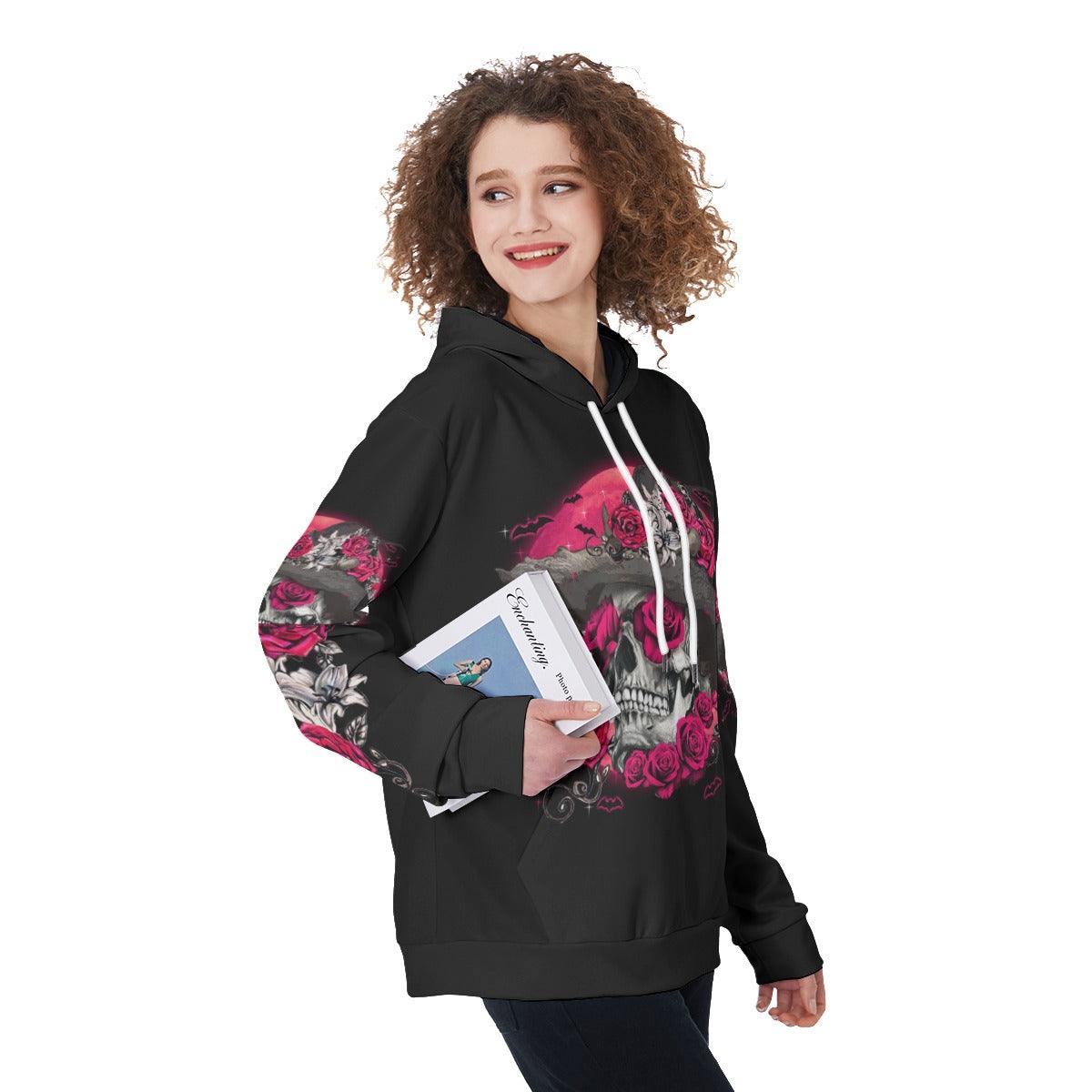 In A World Full Of Princesses Funny Hoodie For Women - Wonder Skull