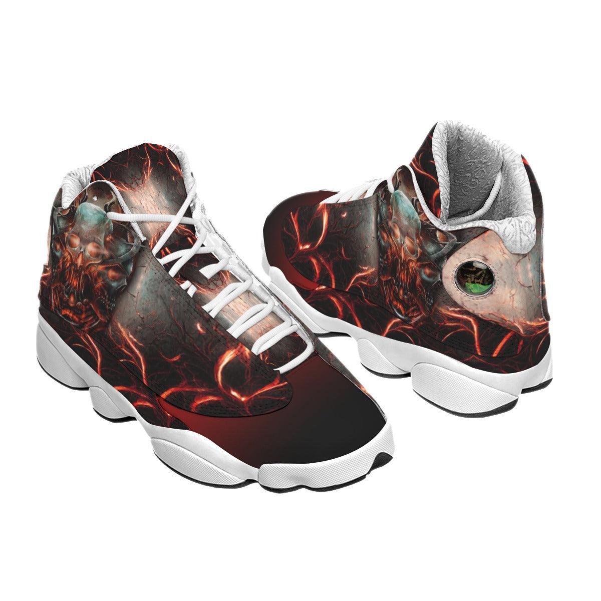 Skull Metal Lava Women's Sneaker Shoes - Wonder Skull