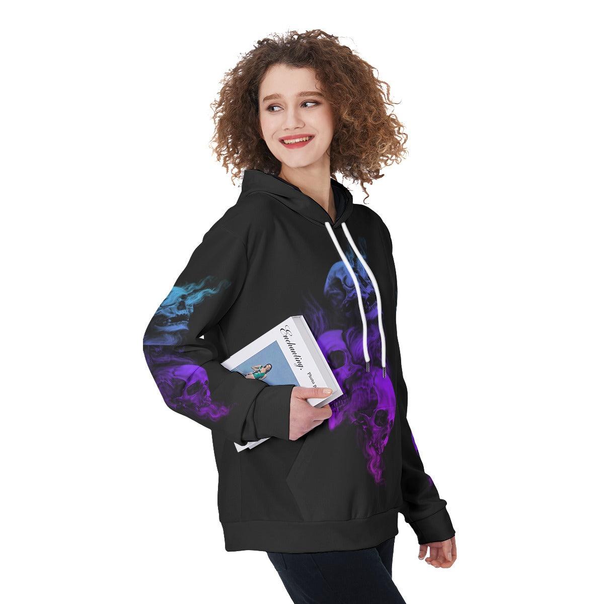 The Good Girl In Me Funny Hoodie For Women - Wonder Skull