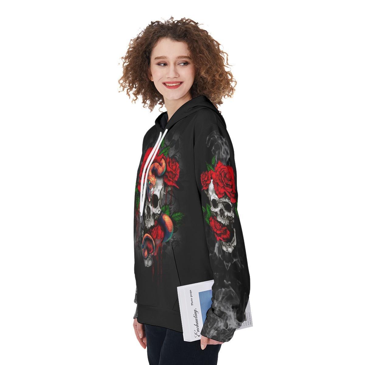 Don't Tell Me What To Do Funny Hoodie For Women - Wonder Skull