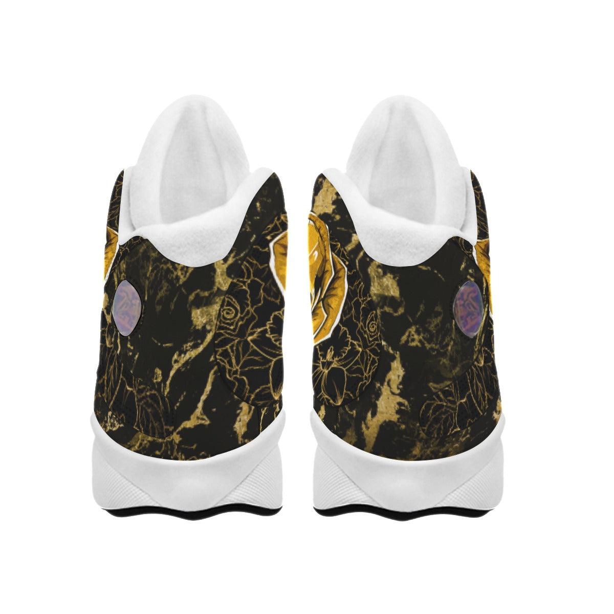 Skull Yellow Flower Women's Sneaker Shoes - Wonder Skull