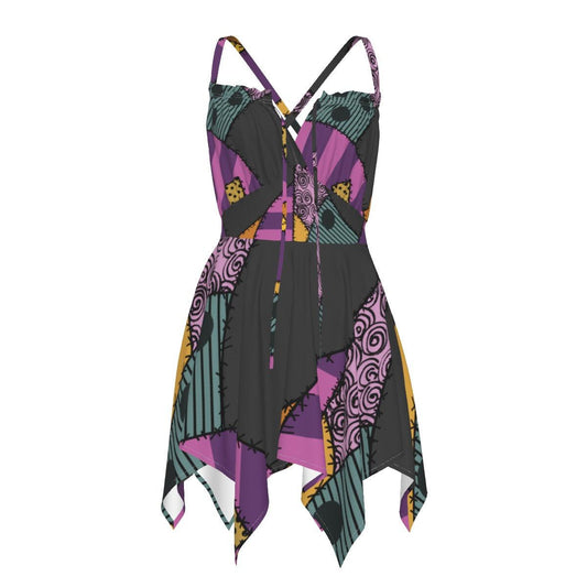 Nightmare All-Over Print Women's Slip Dress - Wonder Skull