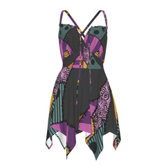 Nightmare All-Over Print Women's Slip Dress - Wonder Skull