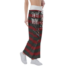 Sweet Halloween Horror Women's High-waisted Wide Leg Pants | Wonder Skull