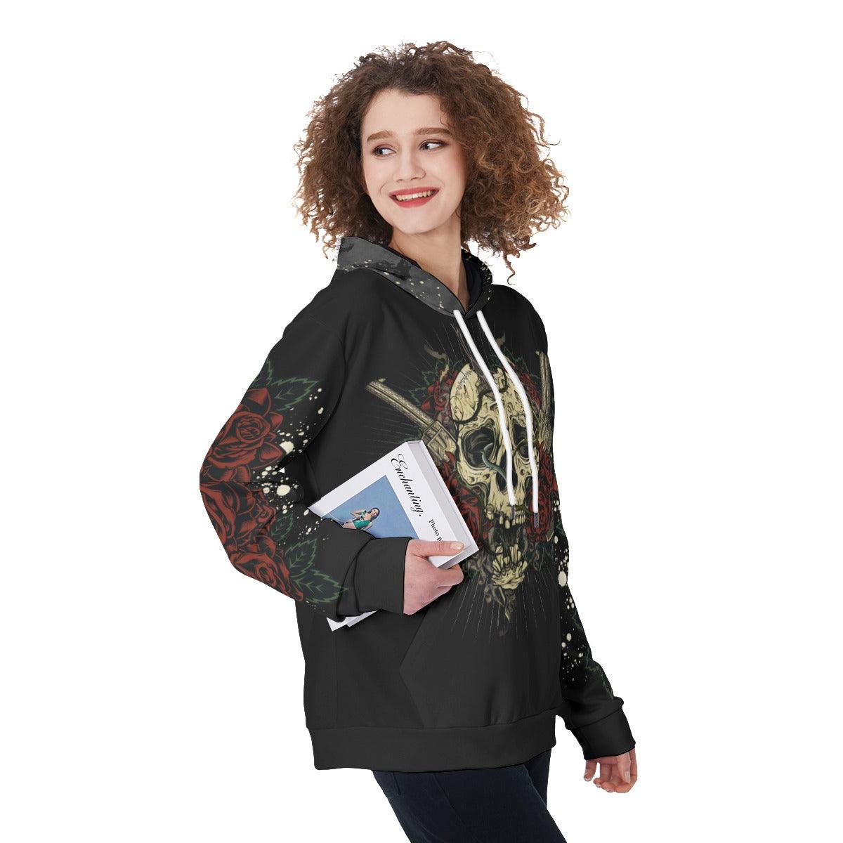 Don't Tell Me Funny Hoodie For Women - Wonder Skull