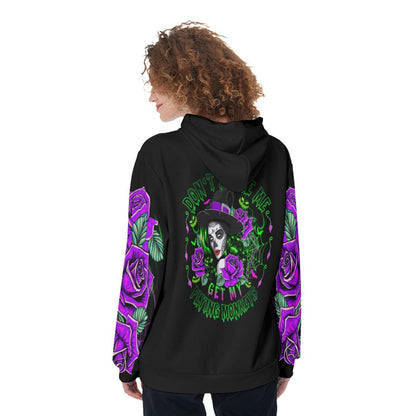 Don't Make Me Get My Flying Monkeys Funny Hoodie For Women - Wonder Skull