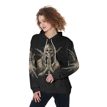 I'm Not Rude I Just Have The Balls To Say Funny Hoodie For Women - Wonder Skull