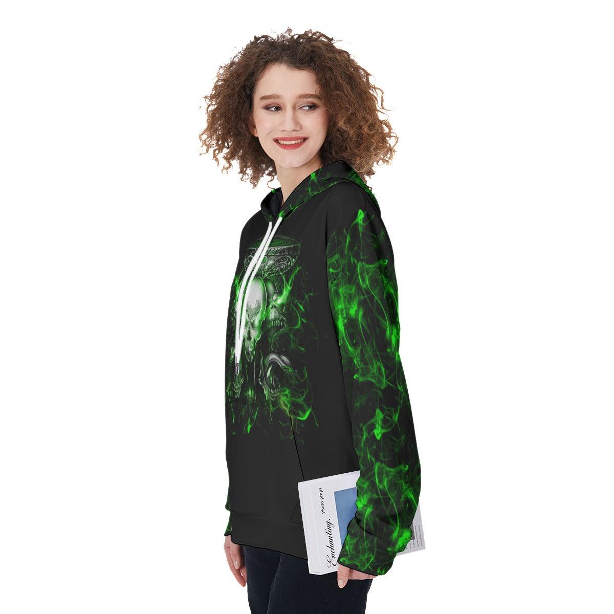 Walk Away I Have Anger Issues Funny Hoodie For Women - Wonder Skull