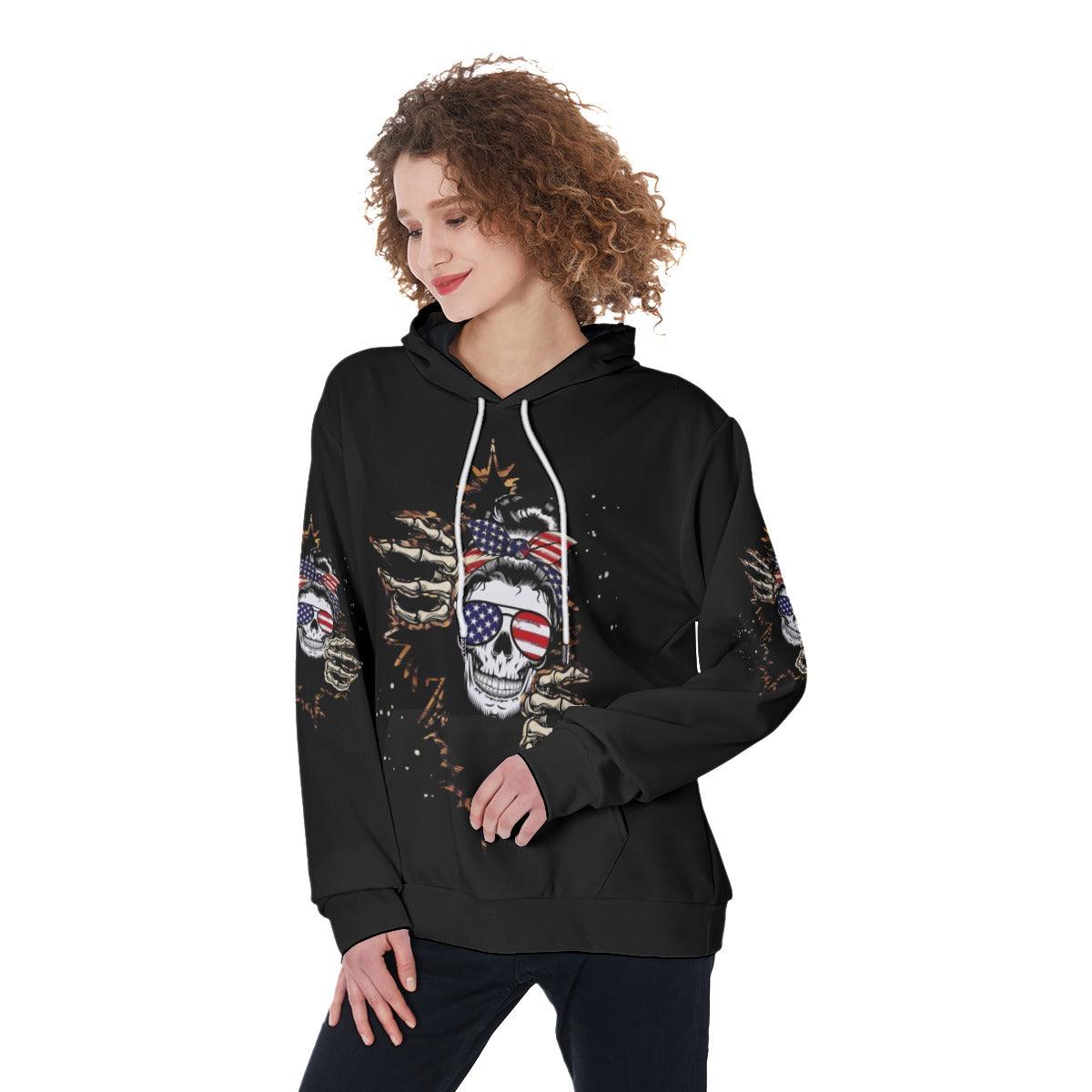 I'm A Special Kind Of Twisted Funny Hoodie For Women - Wonder Skull