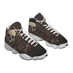 Skull Dart Flower Men's Sneaker Shoes - Wonder Skull