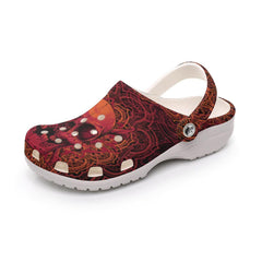 Skull Mandala All-Over Print Women's Classic Clogs - Wonder Skull