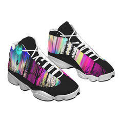 Nightmare Women's Curved Colorful Basketball Shoes Sneaker - Wonder Skull