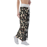 Halloween Dark Nightmare Women's High-waisted Wide Leg Pants | Wonder Skull