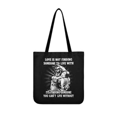 Love Is Not Finding Some One To Live Tote Bags - Wonder Skull