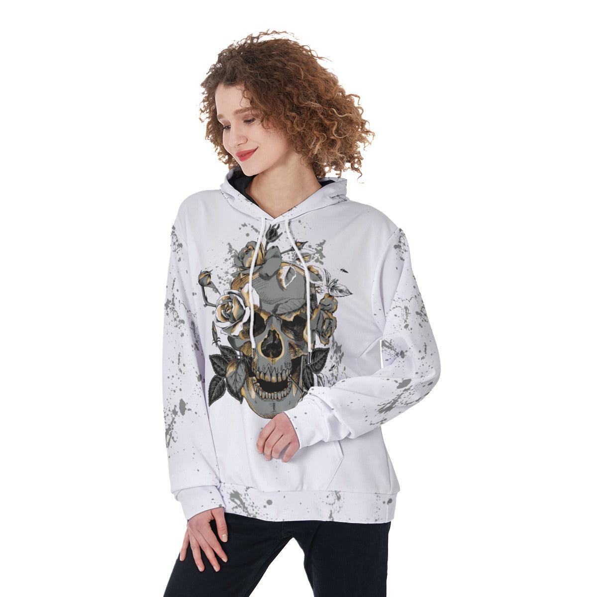 I Don't Need A Middle Finger Funny Hoodie For Women - Wonder Skull