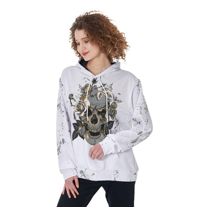 I Don't Need A Middle Finger Funny Hoodie For Women - Wonder Skull