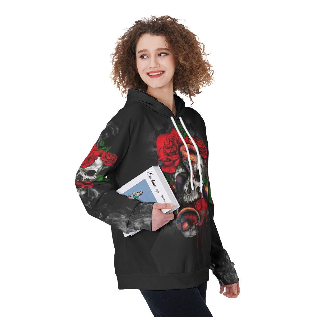 Don't Tell Me What To Do Funny Hoodie For Women - Wonder Skull