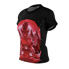 Dark Snowman All Over Print T-shirt For Women - Wonder Skull