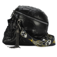 Skull Shoulder Bag, Unique Gothic Bag Purses - Wonder Skull