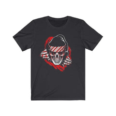 Skeleton Peek Christmas T-Shirt - Wonder Skull