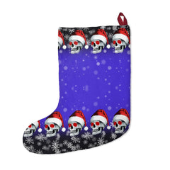 Christmas Skull Purple Stockings - Wonder Skull