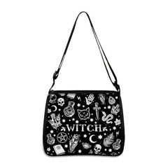 Goth Canvas Underarm, Vintage Shoulder Bags Collection Unisex - Wonder Skull