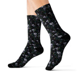 Evil Ghost Skull Sublimation Socks - Wonder Skull