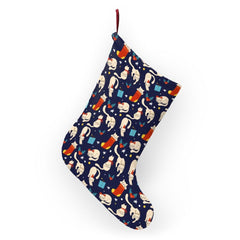 Funny Cat Christmas Stockings - Wonder Skull