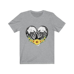 Skeleton Love Heart T-Shirt - Wonder Skull