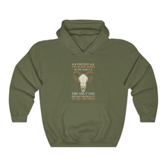 The Black Sheep Of The Family Unisex Heavy Blend™ Hooded Sweatshirt - Wonder Skull