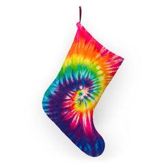 Hot Tie Dye Christmas Stockings - Wonder Skull