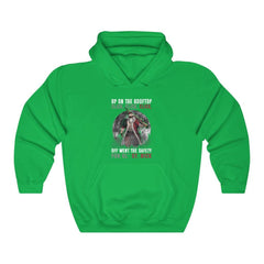 Up On The Rooftop Unisex Heavy Blend™ Hooded Sweatshirt - Wonder Skull