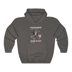 Up On The Rooftop Unisex Heavy Blend™ Hooded Sweatshirt - Wonder Skull