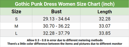 Punk Gothic Pink Heart Printed Dress Graphic, Coolest Fishnet LongSleeve Vestidos For Women - Wonder Skull