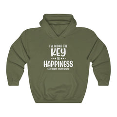 I've Found The Key To Happiness Unisex Heavy Blend™ Hooded Sweatshirt - Wonder Skull